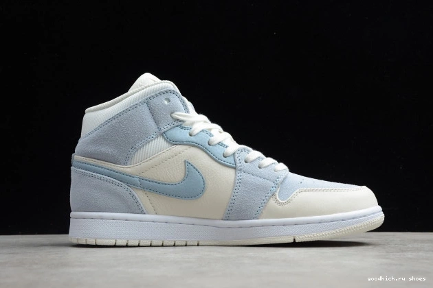Cheap Mixed Air Mid Jordan DA4666-100 1 Blue Textures 0823